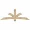 Ekena Millwork Davenport Rough Sawn Timber Gable Bracket, Douglas Fir, 84"W x 31"H x 2"D x 6"F, 9/12 Pitch GBW084X31X0206DAV00RDF - alternate 1